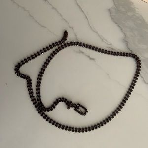 Garnet coloured Rhinestone Belt